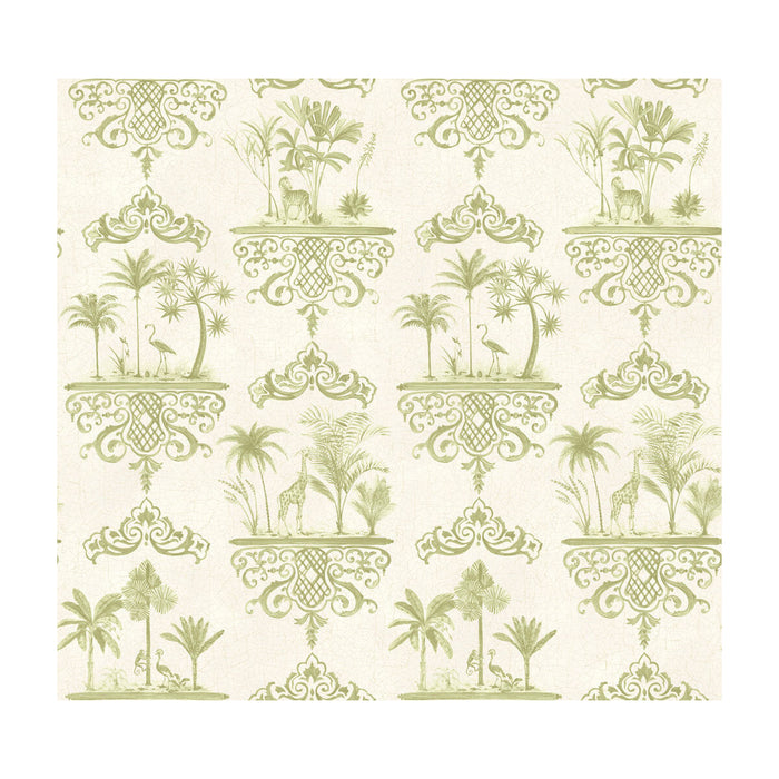 Cole & Son Rousseau Old Olive Wallpaper Sample 99/9040.CS.0