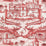 Braquenie Delft Rouge Wallpaper BP305002