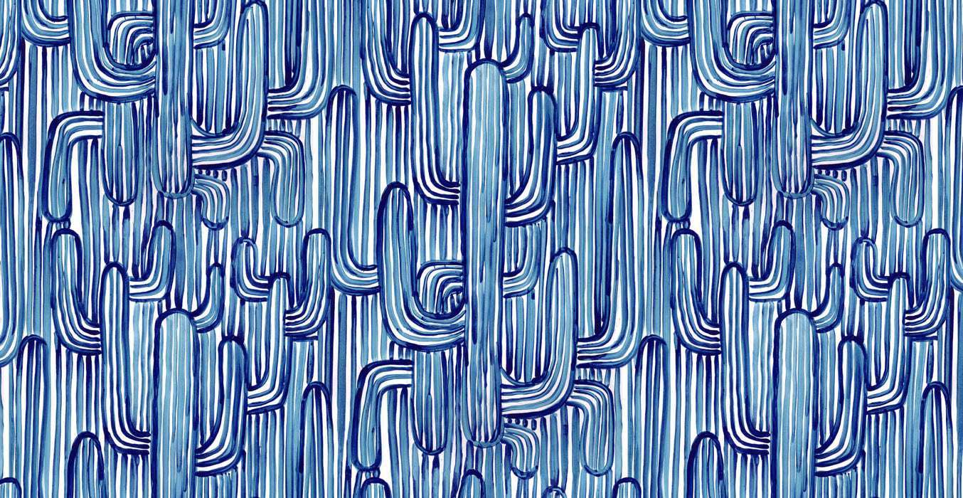 Pierre Frey Sonora Bleu Wallpaper FP479002