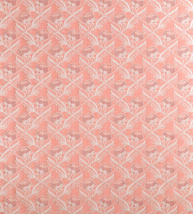 Old World Weavers Boutonniere Coral Fabric Sample A7 000214PG