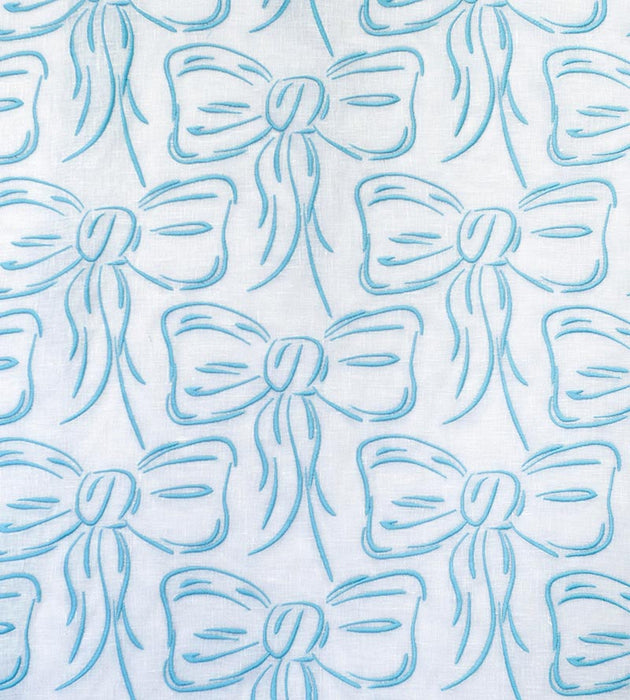 Aldeco Boutique Bow Mint Fabric Sample A9 00011916