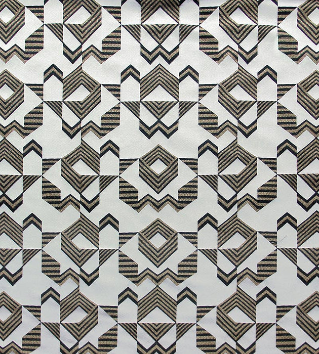 Aldeco Albers Silver Gray Fabric Sample A9 0001ALBE