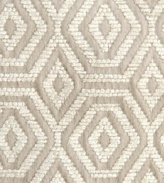 Aldeco Geometric Drops White Star Fabric A9 0001GEOM