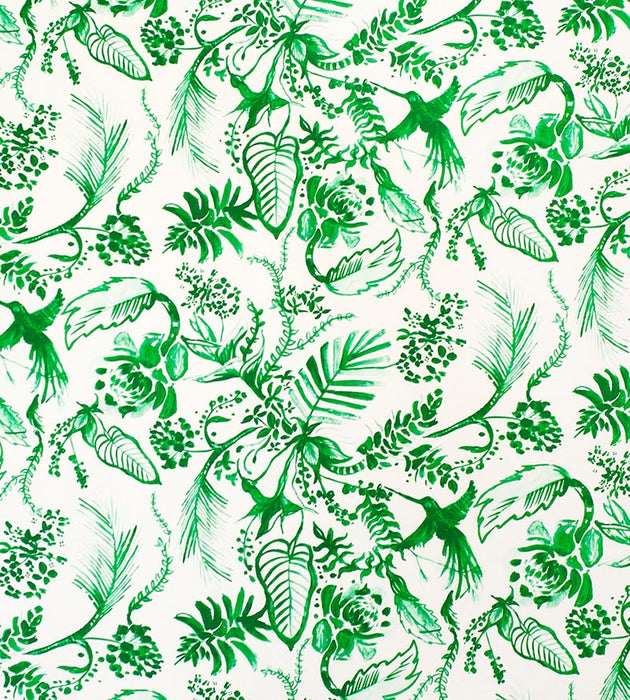 Aldeco Hummingbird Paradise Green Fabric A9 00021928