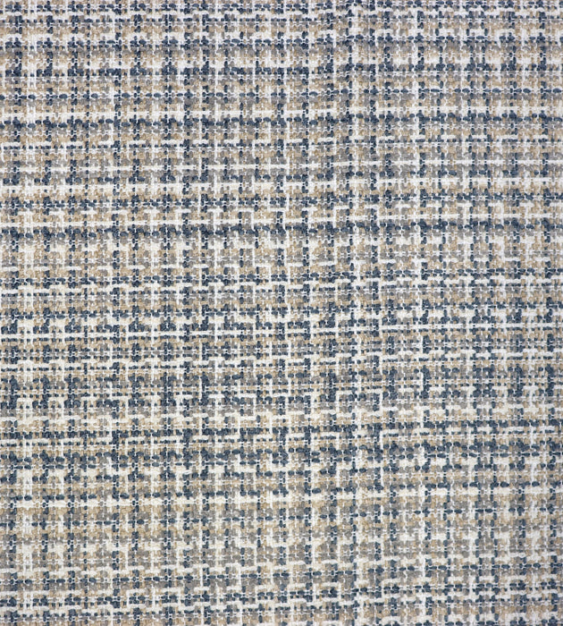 Aldeco Belle Tweed - Outdoor Fr Linen Riverside Fabric Sample A9 0002BELLE