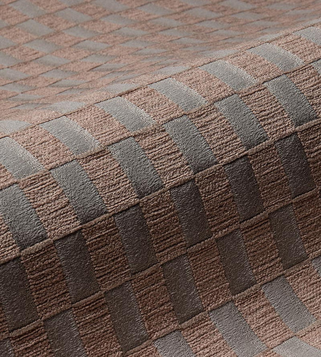 Aldeco Damier Natural Nude Fabric Sample A9 0002DAMI