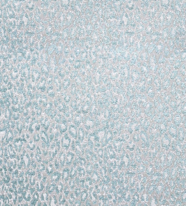 Aldeco Leopard Aqua Harbor Fabric Sample A9 0002LEOP