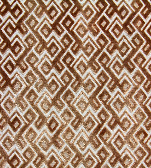 Aldeco Anni Jacquard Velvet Sunset Linen Fabric A9 0003ANNI