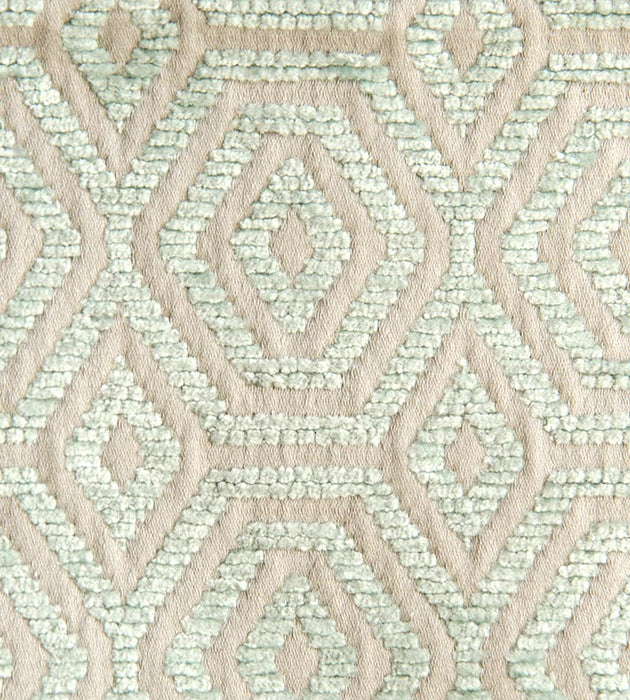 Aldeco Geometric Drops Aqua Harbor Fabric Sample A9 0003GEOM