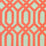 Aldeco Trellis Addiction Coral Fabric A9 00041863