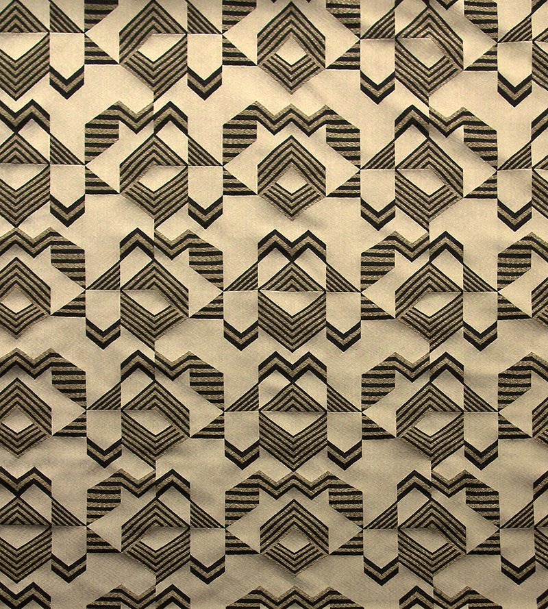 Aldeco Albers Bronze Medalion Fabric Sample A9 0004ALBE