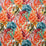 Aldeco Sealife Velvet Bright Coral Fabric Sample A9 0004SEAL