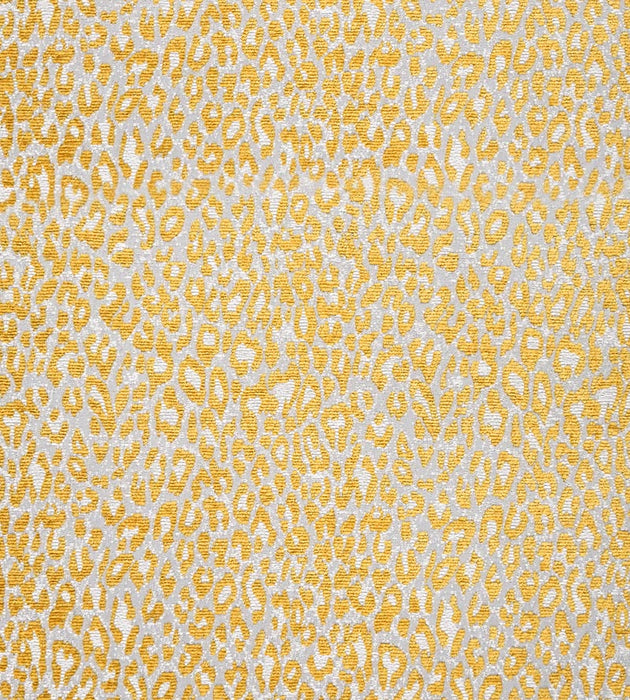 Aldeco Leopard Misted Yellow Fabric Sample A9 0005LEOP