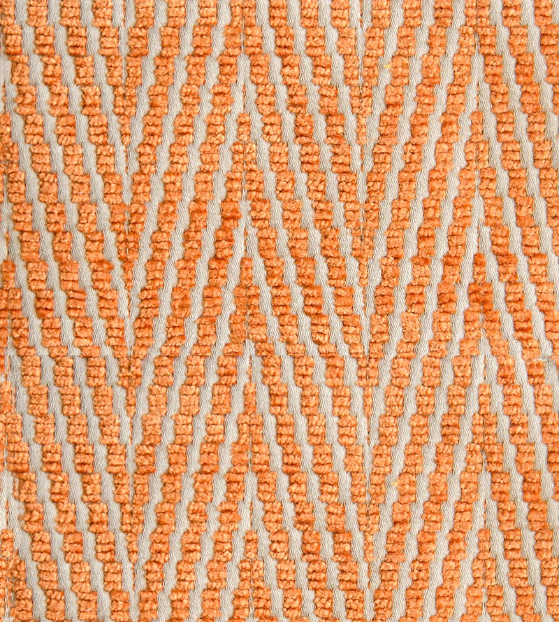 Aldeco Halfie Orange Koi Fabric Sample A9 0006HALF