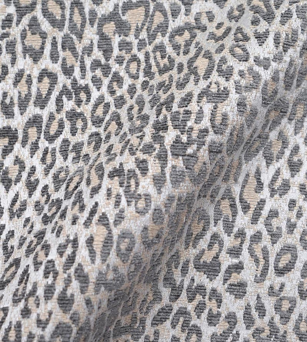 Aldeco Leopard Castle Gray Fabric A9 0007LEOP