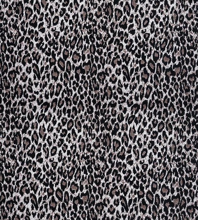 Aldeco Leopard Sexy Black Fabric Sample A9 0009LEOP