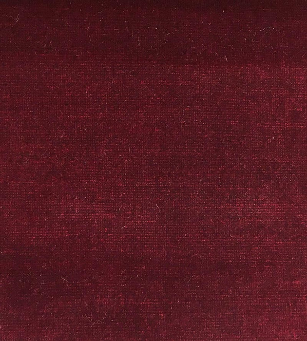 Aldeco Brema H20 Repellent Velvet Fr Burgundy Fabric A9 0010BREM