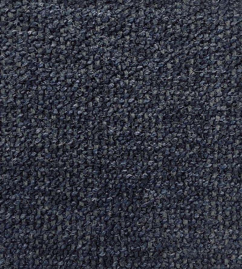 Aldeco Woolure Easy Clean Fr Indigo Blue Fabric A9 0010WOOL