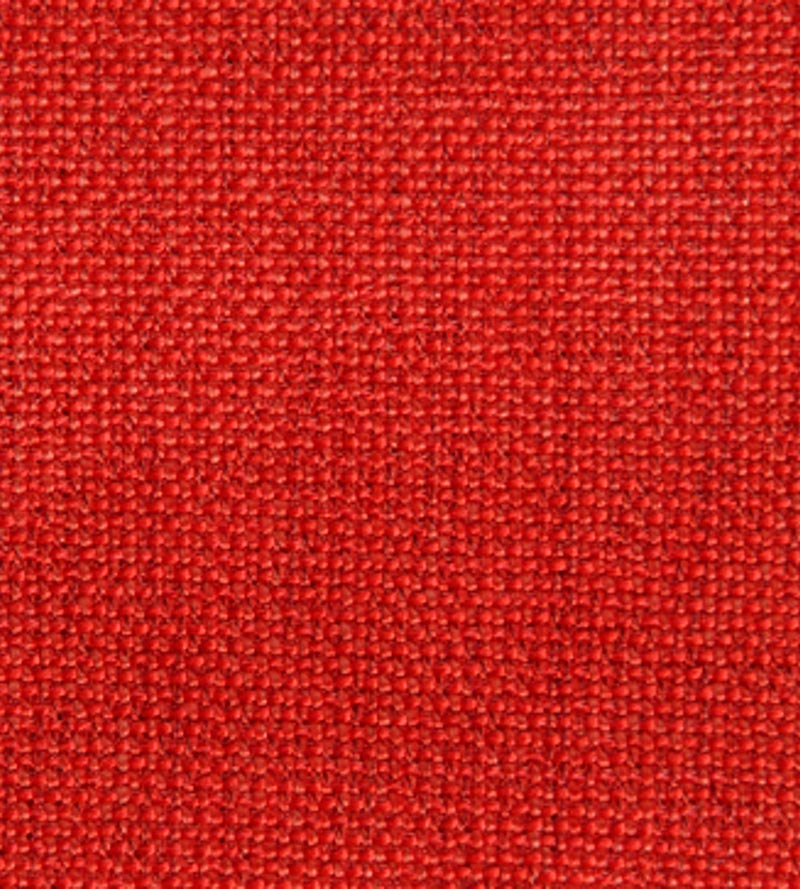 Aldeco Tulu Poppy Red Fabric Sample A9 00177580