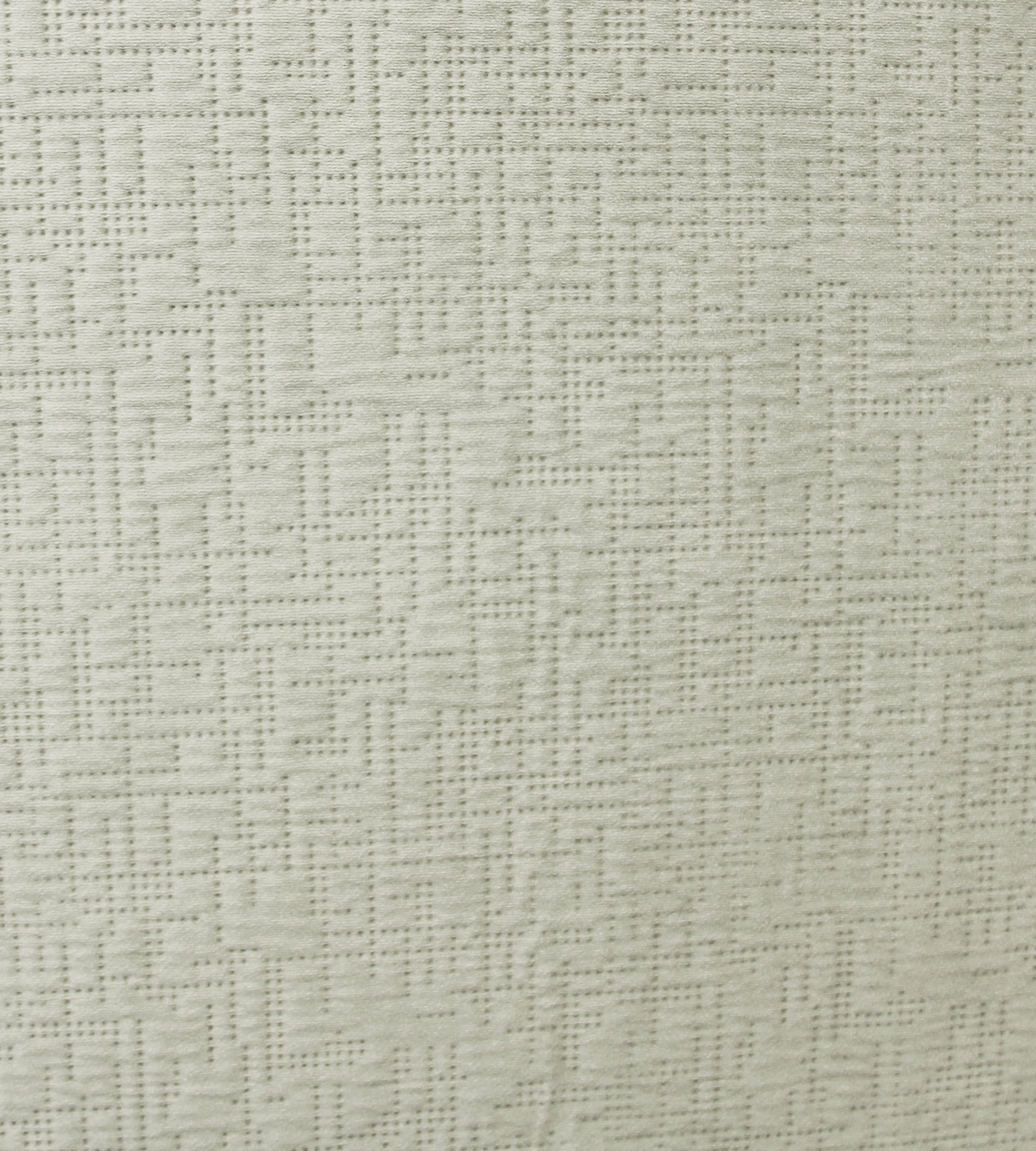 Aldeco Braille Velvet Ivory Fabric Sample A9 0001BRAI