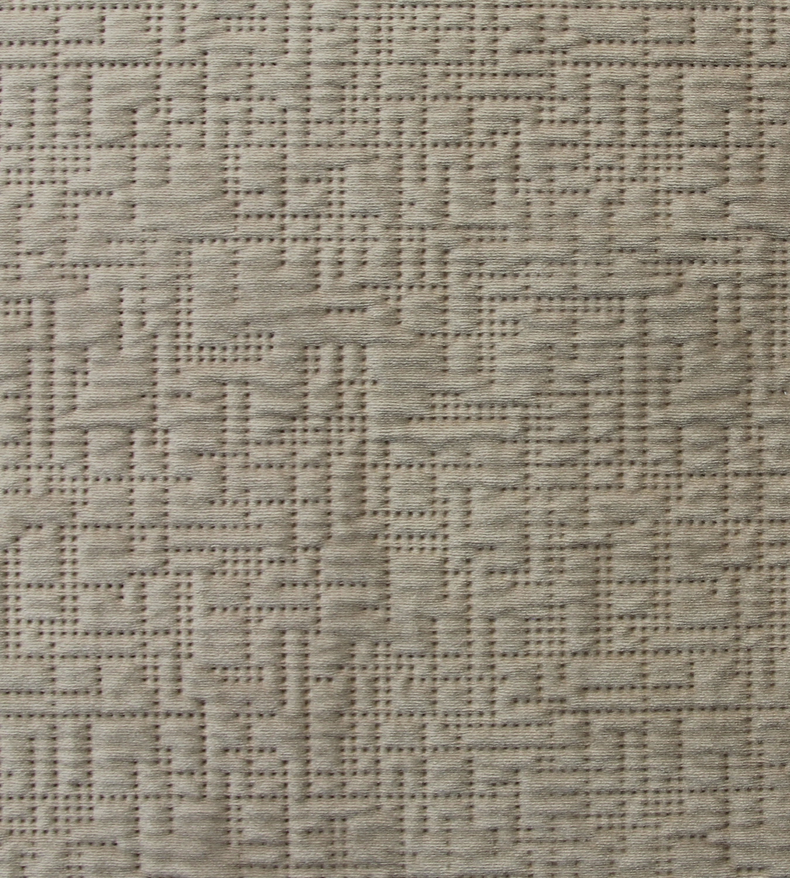 Aldeco Braille Velvet Plaza Fabric Sample A9 0002BRAI