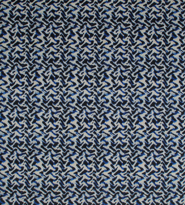 Aldeco Nirvana Velvet Deep Cobalt Fabric Sample A9 00031984