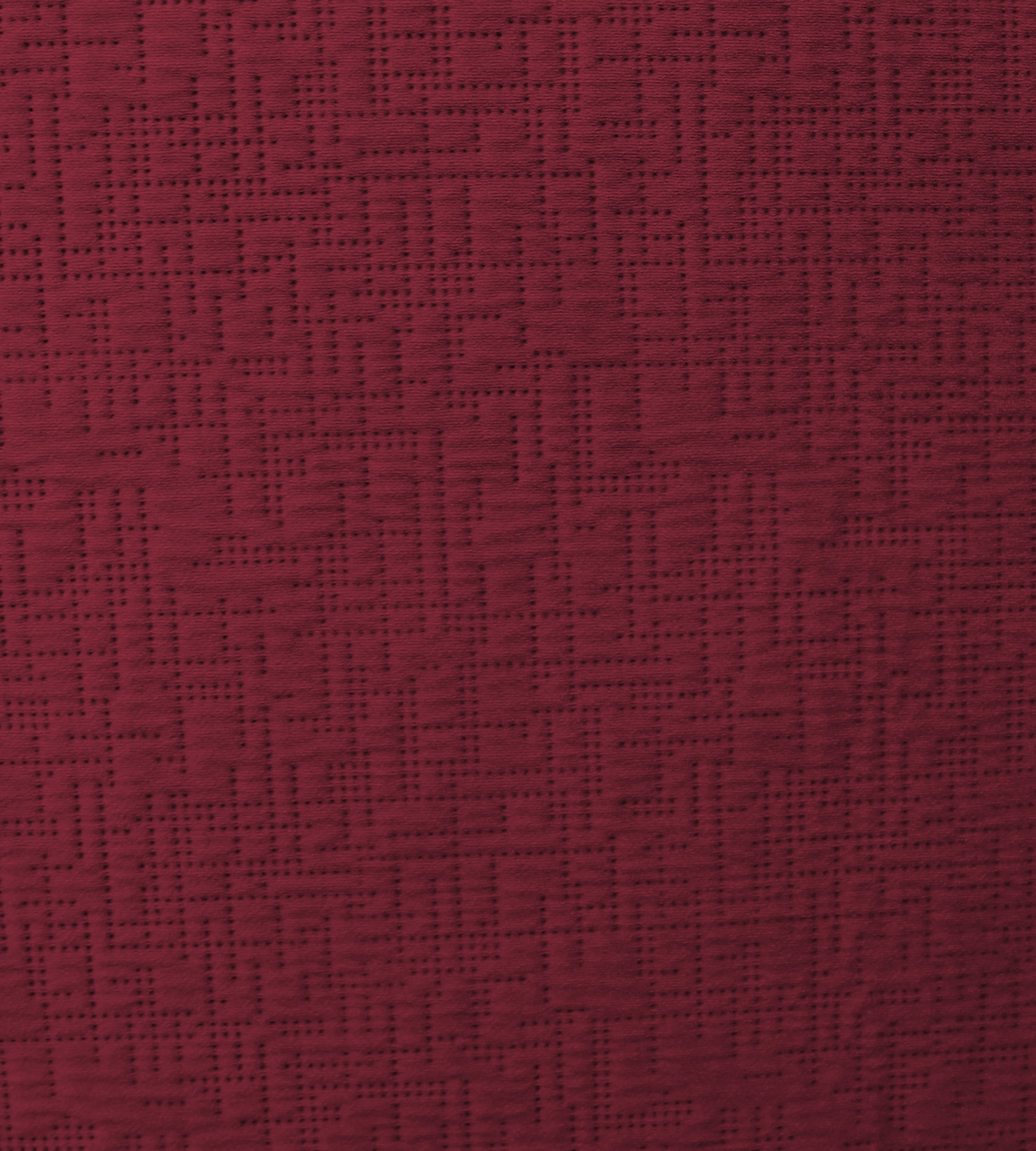 Aldeco Braille Velvet Port Ruby Fabric Sample A9 0008BRAI