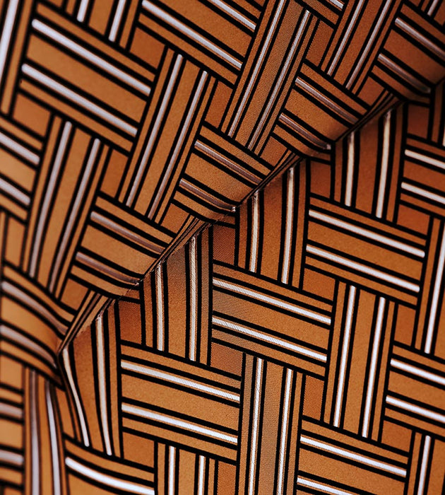 Aldeco On Weaving Terracota Fabric Sample A9 0003ONWE