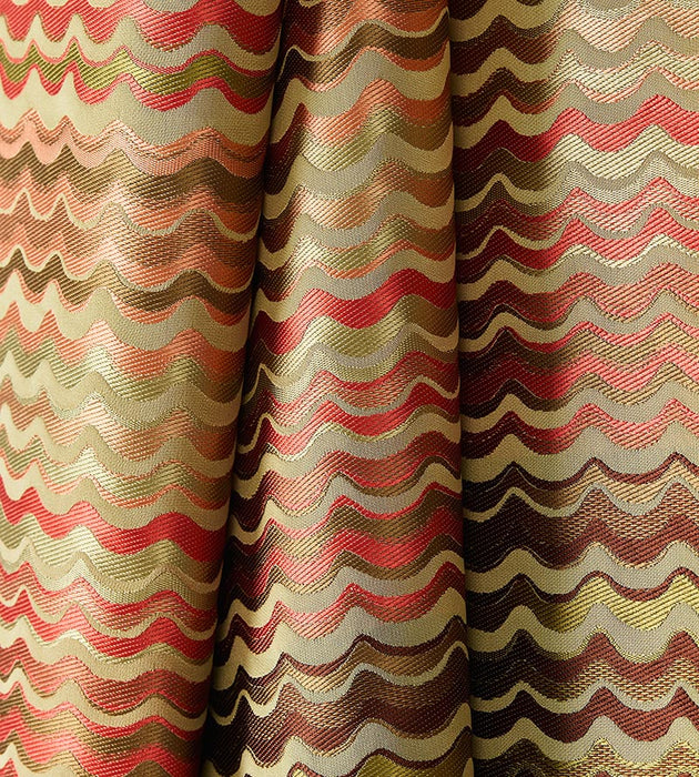 Old World Weavers New Wave Coral Fabric AB 00026512