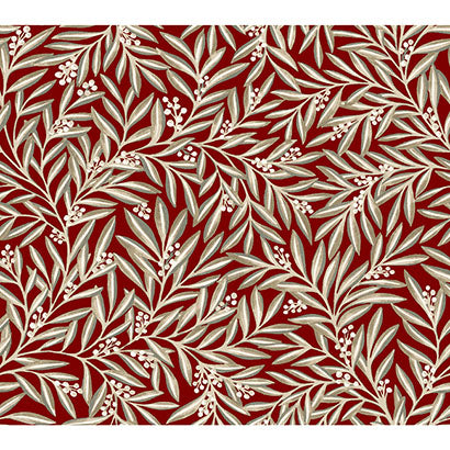 York Rowan Red Wallpaper AC9134