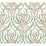 York Calluna White & Berry Metallic Wallpaper AC9141