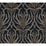 York Calluna Black & Gold Metallic Wallpaper AC9145