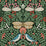 York Butterfly Garden Green Metallic Wallpaper AC9161