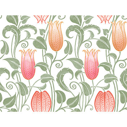 York Canterbury Bells White & Brights Wallpaper AC9201