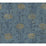 York French Marigold Blue & Gold Wallpaper AF6520