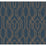 York Oriental Lattice Blue & Gold Wallpaper AF6561