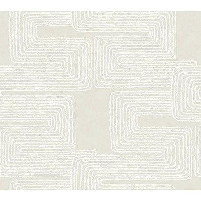 York Zulu Thread Neutral & Pearl Wallpaper AG2036