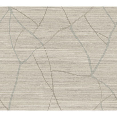 York Raska Taupe Wallpaper AG2082