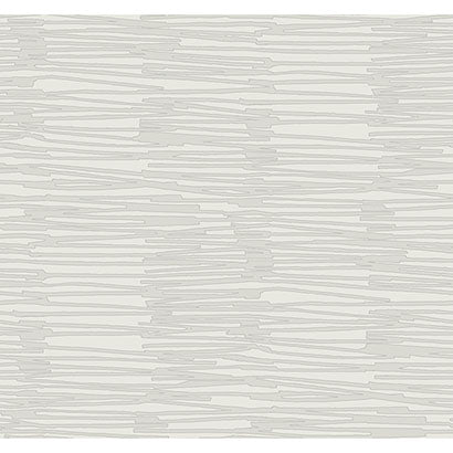 York Water Reed Thatch Dove & Silver Wallpaper AG2092