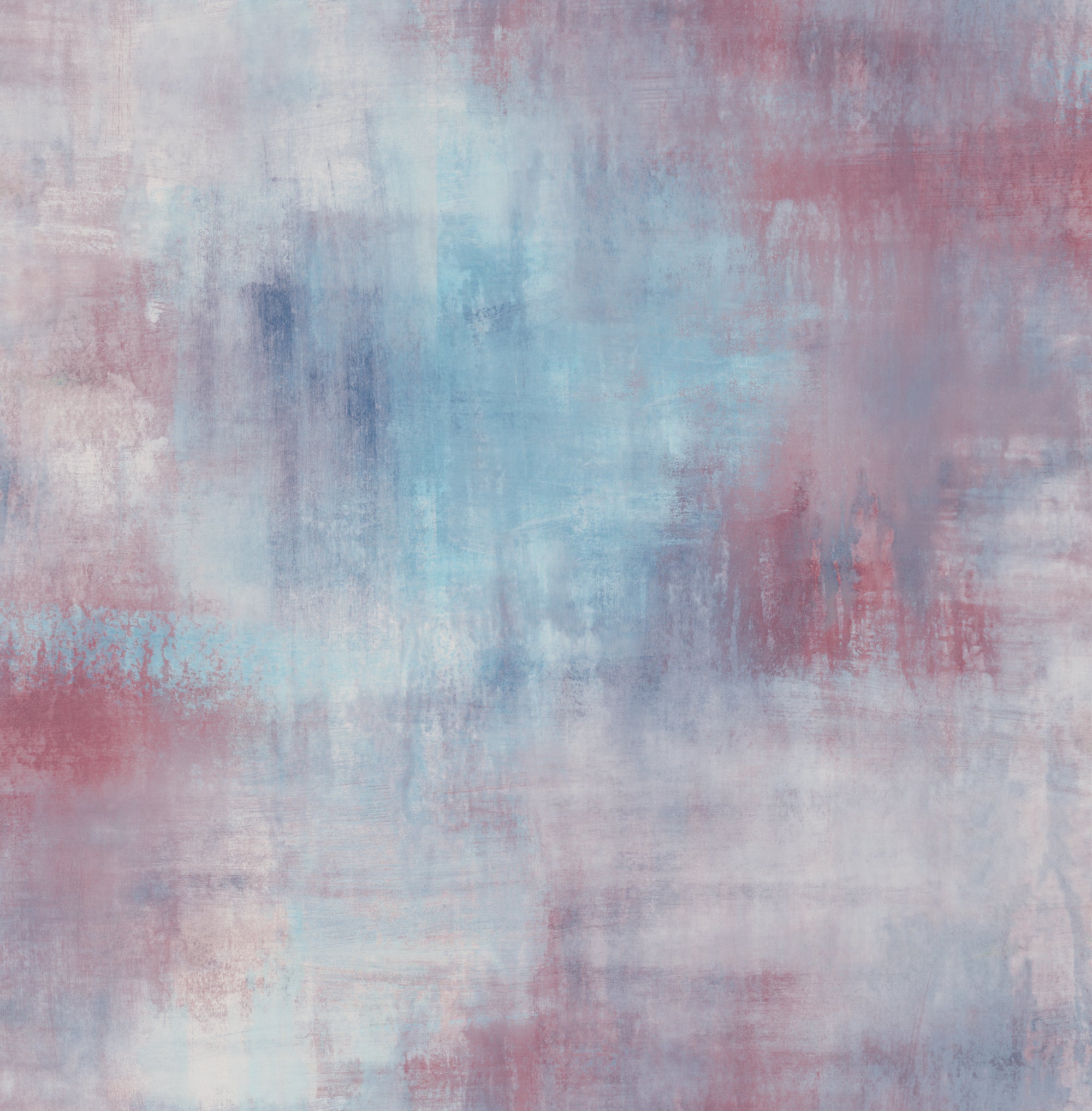 Seabrook Designs Pastel Wash Lavender, Scarlet, & Sky Blue Wallpaper AH40121