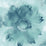 Seabrook Designs Watercolor Sunflower Metallic Teal & Ice Blue Wallpaper AH40502