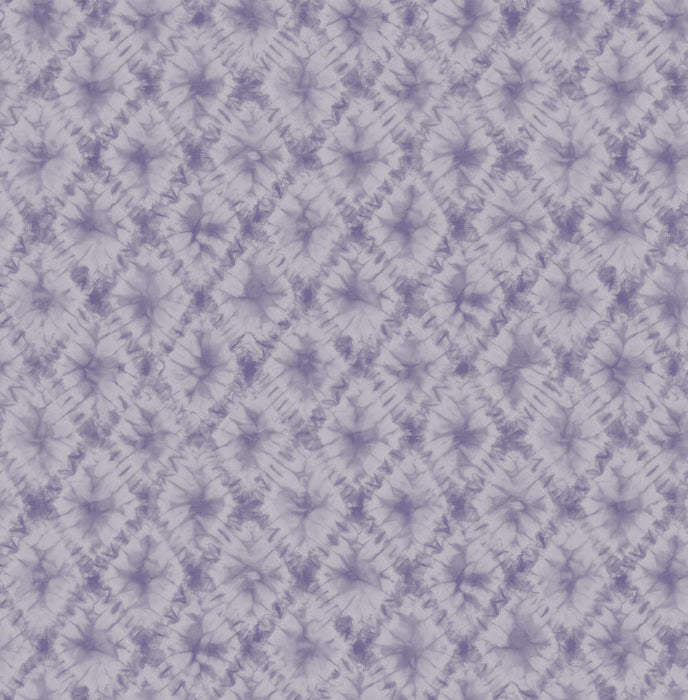 Seabrook Designs Shibori Geo Metallic Purple Haze Wallpaper Sample AH40609