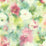 Seabrook Designs Abstract Floral Hot Pink, Lime Green, & Off-white Wallpaper Sample AH40901