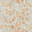 Seabrook Designs Great Wall Floral Metallic Orange And Gray Wallpaper Sample AI41901