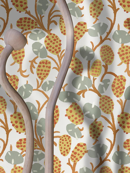 Pierre Frey Sennefer Ocre Wallpaper FP885004