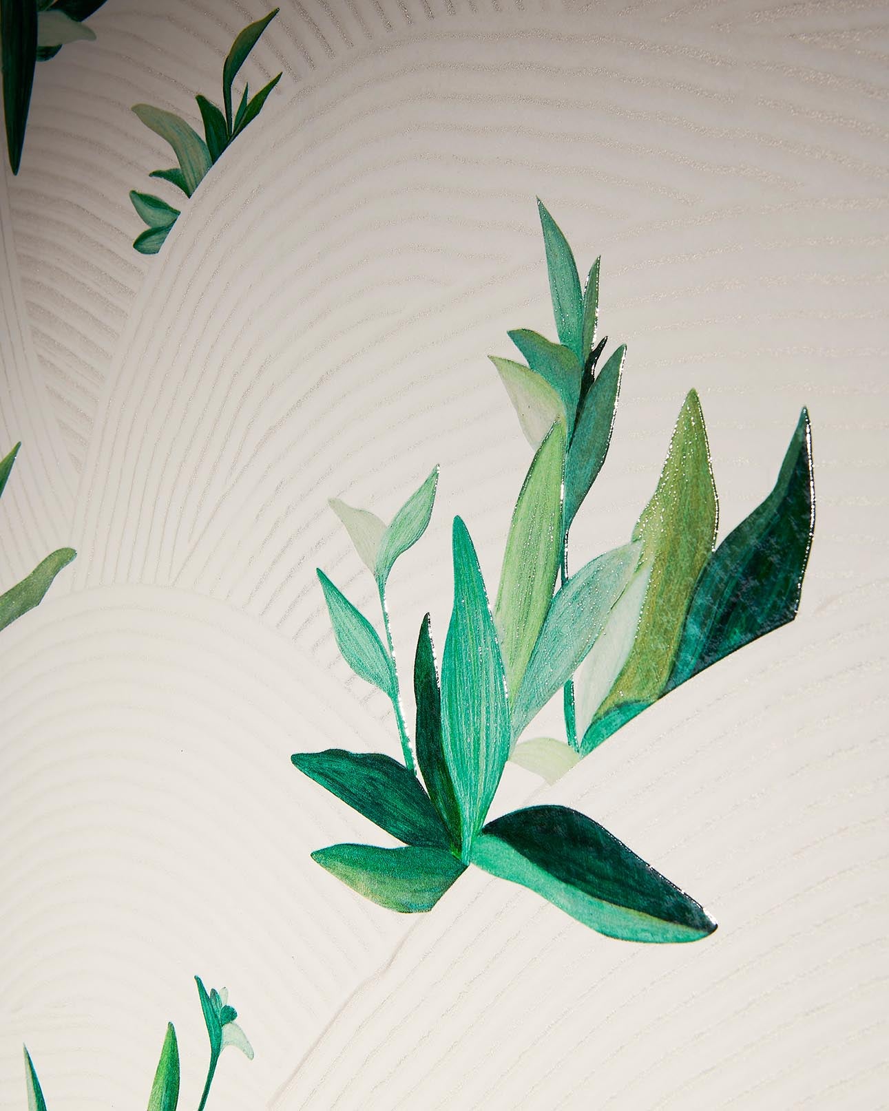 Pierre Frey Salinas Verde Agave Wallpaper Sample FP961001