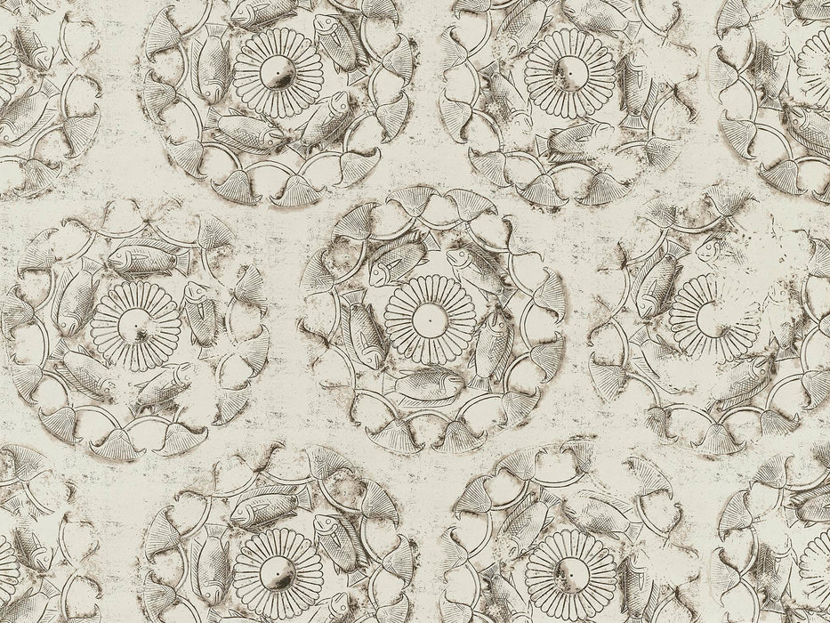 Pierre Frey Djehouty Platre Wallpaper FP897001