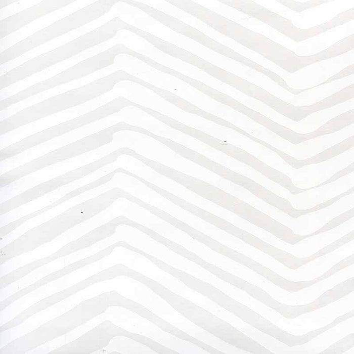 Alan Campbell Zig Zag White Wallpaper AP302-01PV