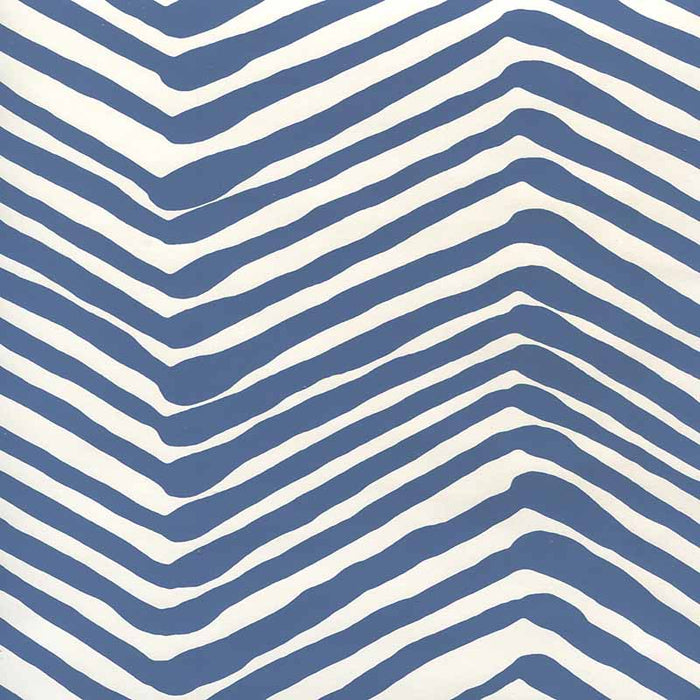 Alan Campbell Zig Zag Navy Wallpaper Sample AP302-18