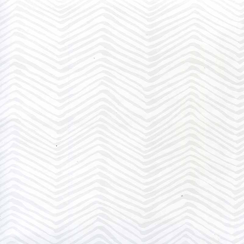 Alan Campbell Petite Zig Zag White Wallpaper AP303-01PV